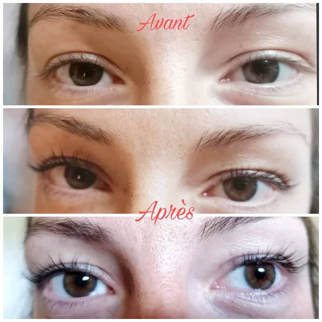 rehaussement des cils Argane Beauté